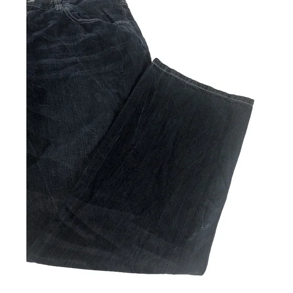 Ecko Unltd Men's Rhino Jeans 40x32 Straight Fit Blue Denim Embroidered Y2K 90s - Picture 9 of 15